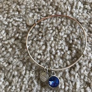 Alex and Ani September charm bracelet